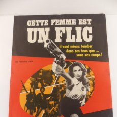 Cinema: CARTEL DE CINE - CETTE FEMME EST UN FLIC