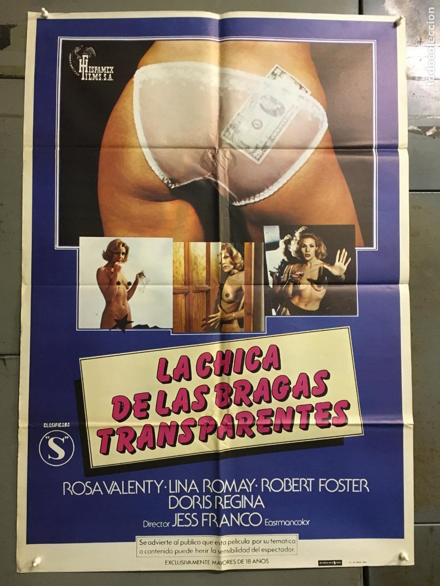 acc74 la chica de las bragas transparentes jesu - Acquista Poster e  locandine di film horror su todocoleccion