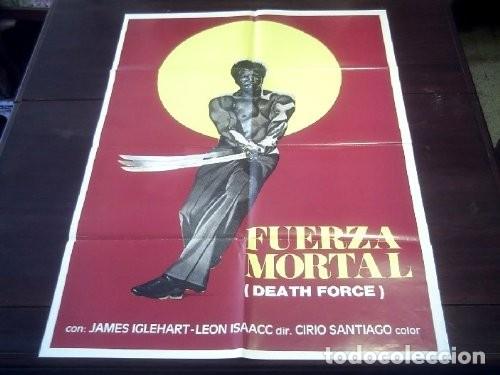 poster original death force el samurai negro fu Compra venta en