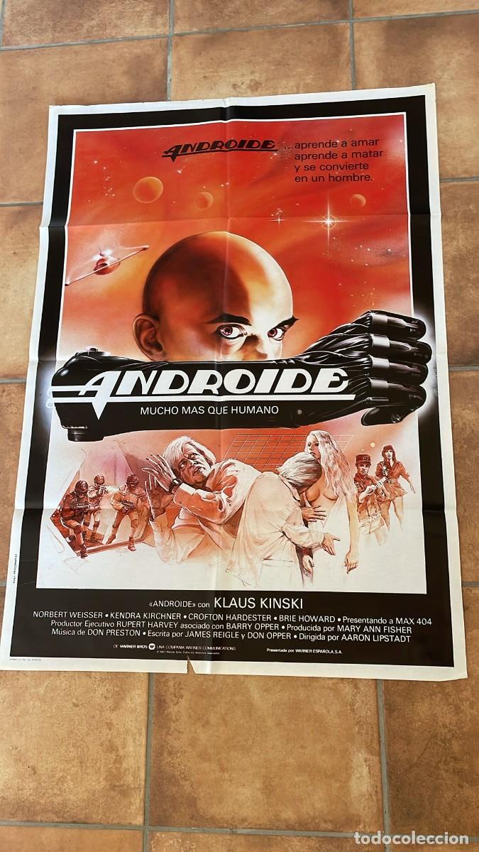 Cine: ANDROIDE KLAUS KINSKI POSTER ORIGINAL - Foto 1