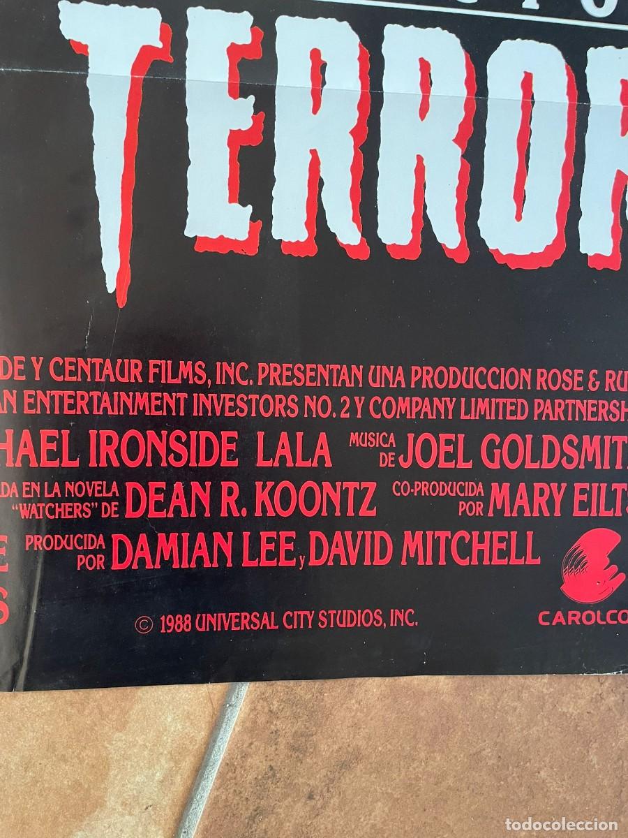 Cine: Proyecto: Terror. Michael Ironside, Corey Haim, Christopher Cary. POSTER ORIGINAL - Foto 3
