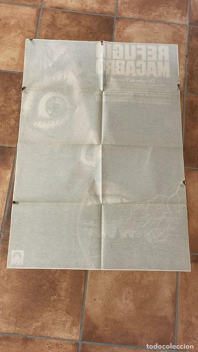 Cine: REFUGIO MACABRO PETER CUSHING AMICUS MAC POSTER ORIGINAL 70X100 ESTRENO - Foto 5