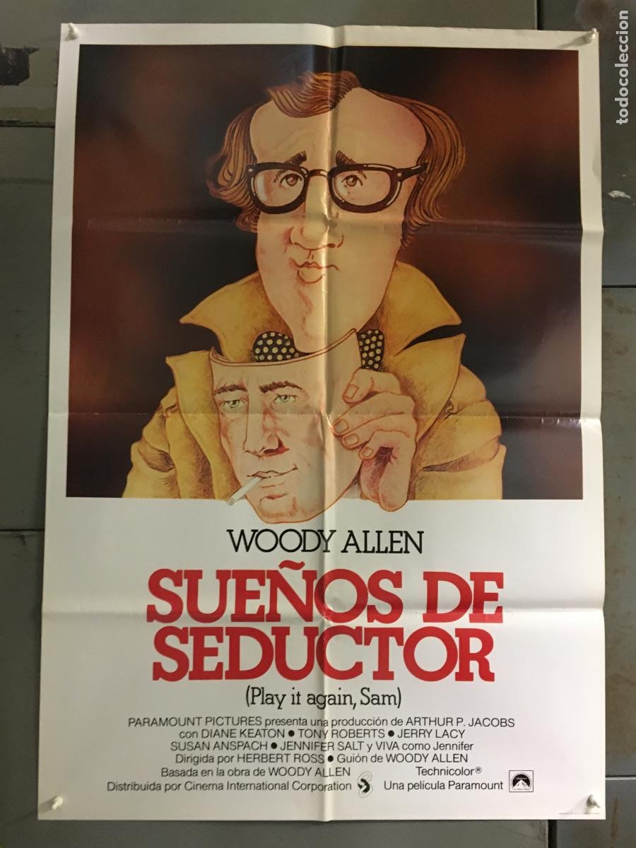 pe52d sueños de seductor woody allen raro poste - Compra venta en  todocoleccion