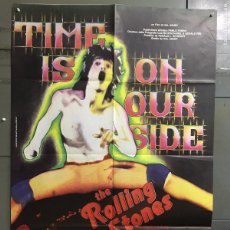 Cine: RG83D TIME IS ON OUR SIDE ROLLING STONES POSTER ORIGINAL 100X140 ITALIANO