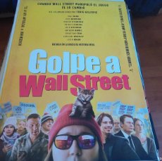Cine: GOLPE A WALL STREET - PAUL DANO, VINCENT D'ONOFRIO, SETH ROGEN - POSTER ORIGINAL DEAPLANETA 2023