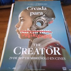 Cine: THE CREATOR - GEMMA CHAN, JOHN DAVID WASHINGTON - POSTER ORIGINAL EONE 2023