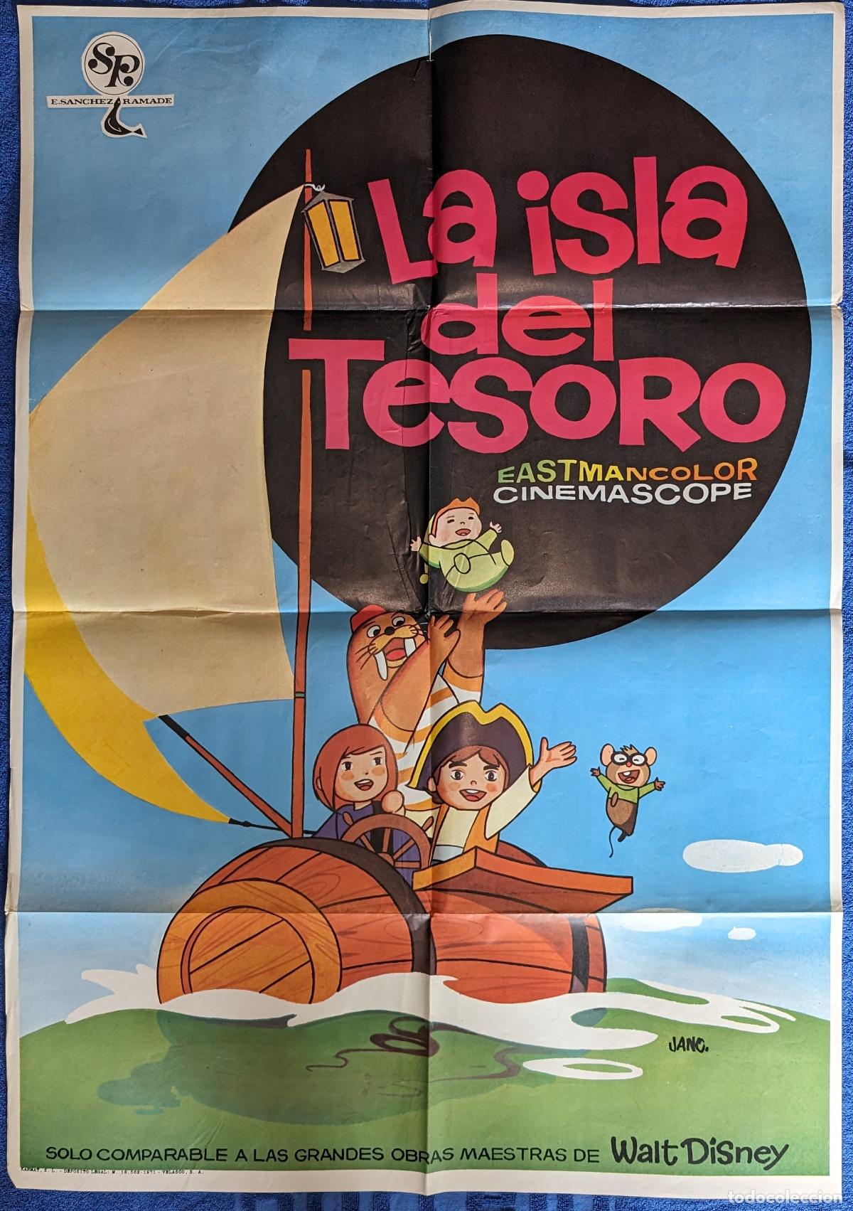 Cine: La isla del Tesoro - E. S&aacute;nchez Ramade (1971) - Foto 1