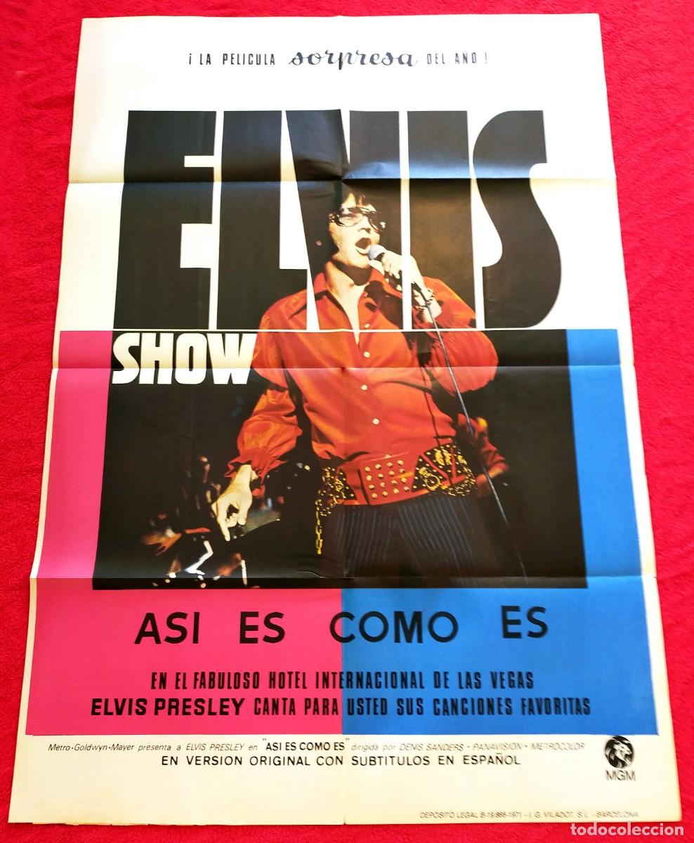 elvis show así es como es elvis presley cartel - Compra venta en  todocoleccion