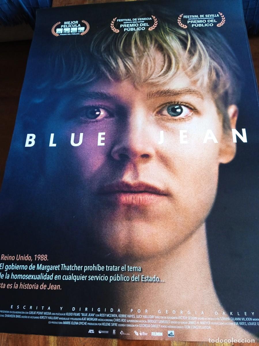 Cine: Blue Jean - Rosy Mcewen, Kerrie Hayes, Lucy Halliday - Poster original Surtsey 2022