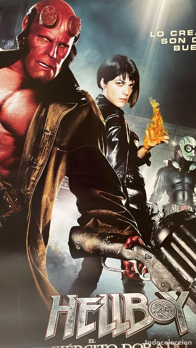 Cine: HELLBOY EL EJERCITO DORADO 2008 POSTER ORIGINAL - Foto 6