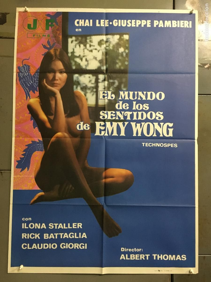 Cin&eacute;ma: TI43D EL MUNDO DE LOS SENTIDOS DE EMY WONG CHAI LEE POSTER ORIGINAL 70X100 ESTRENO