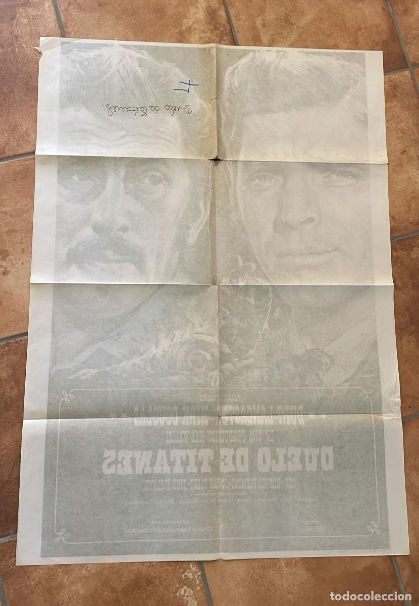 Cine: DUELO DE TITANES POSTER ORIGINAL - Foto 2