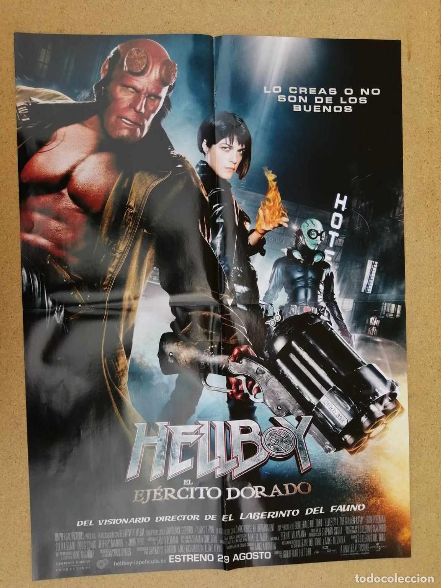 Cine: POSTER DOBLE (BABYLON - HELLBOY, EJERCITO DORADO) - Foto 2