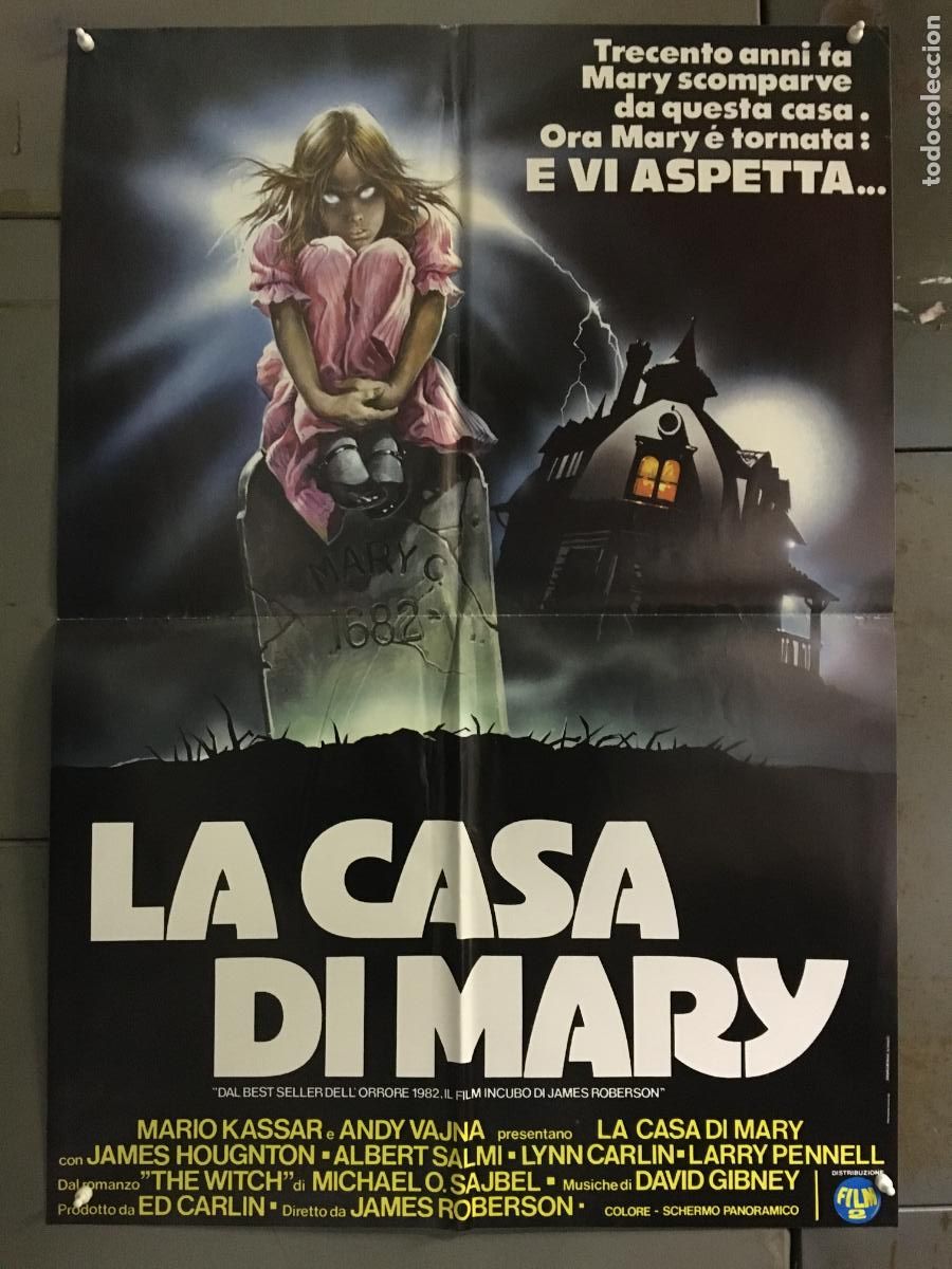Kino: UR48D SUPERSTITION LA CASA DE MARY TERROR CANADIENSE POSTER ORIGINAL 68x94 ITALIANO