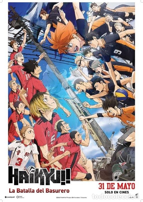 Cine: Haikyu!! La batalla del basurero (P&oacute;ster Original) 70x100