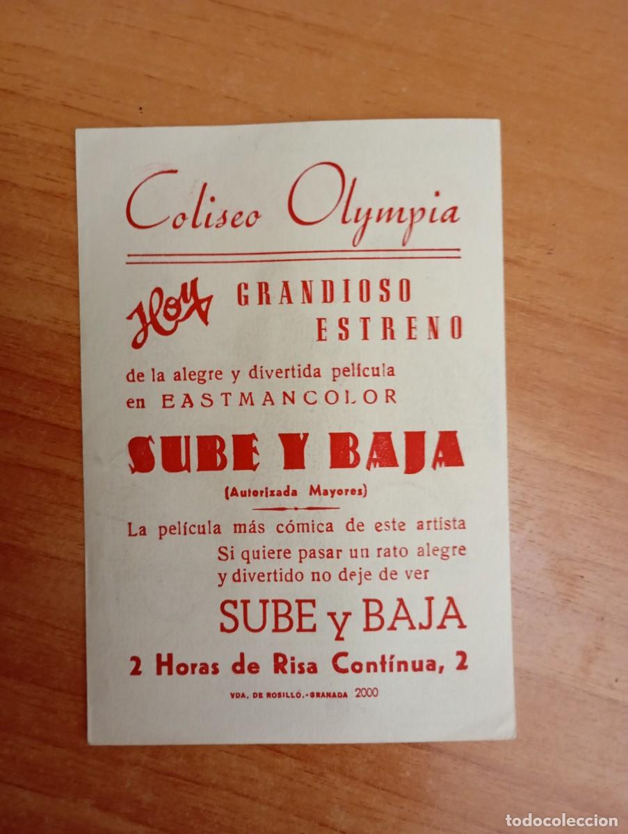 Cine: VERDE3-PROGRAMA DE CINE--- SUBE Y BAJA ct - Foto 2