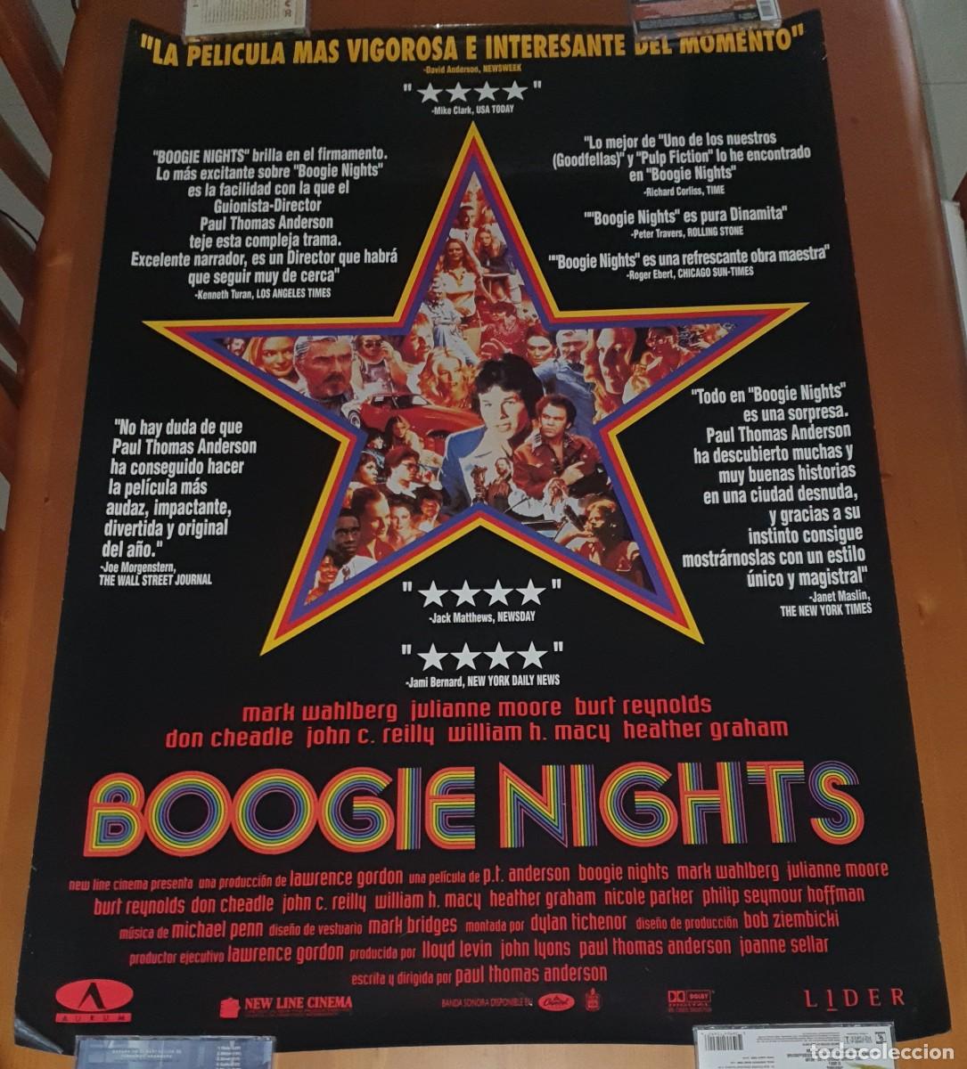 póster boogie nights paul thomas anderson, mark - Compra venta en  todocoleccion