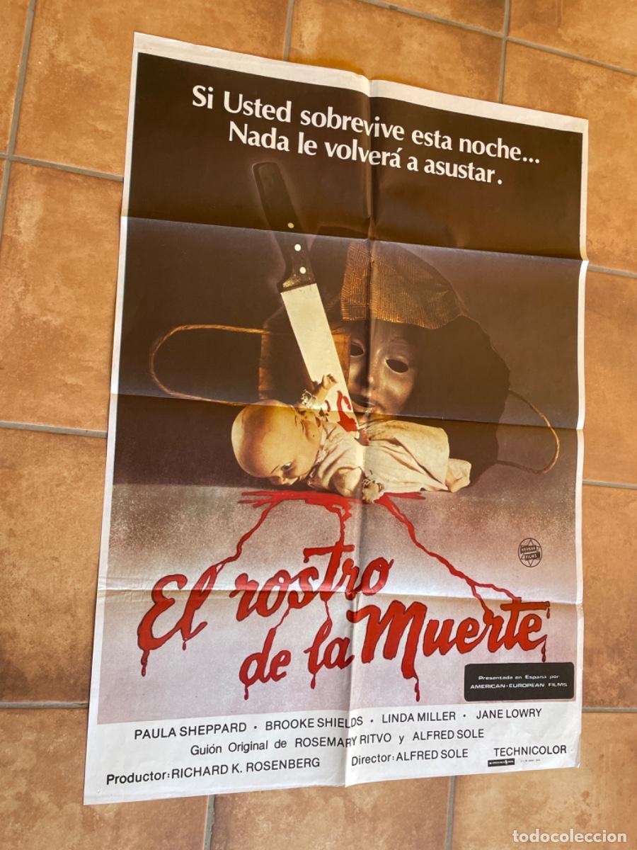 Cine: EL ROSTRO DE LA MUERTE POSTER ORIGINAL - Foto 1