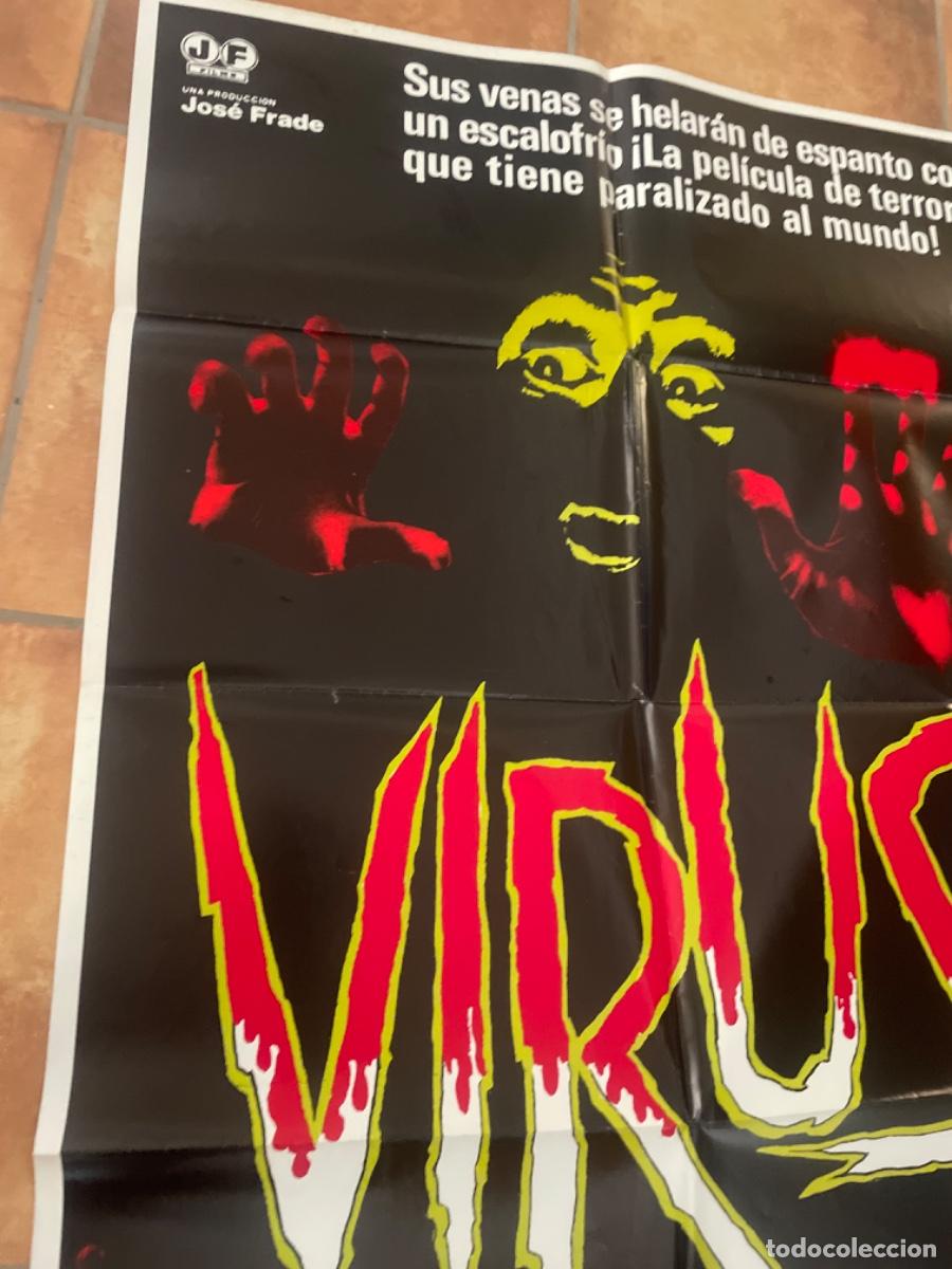 Cine: VIRUS POSTER ORIGINAL 1980 - Foto 3