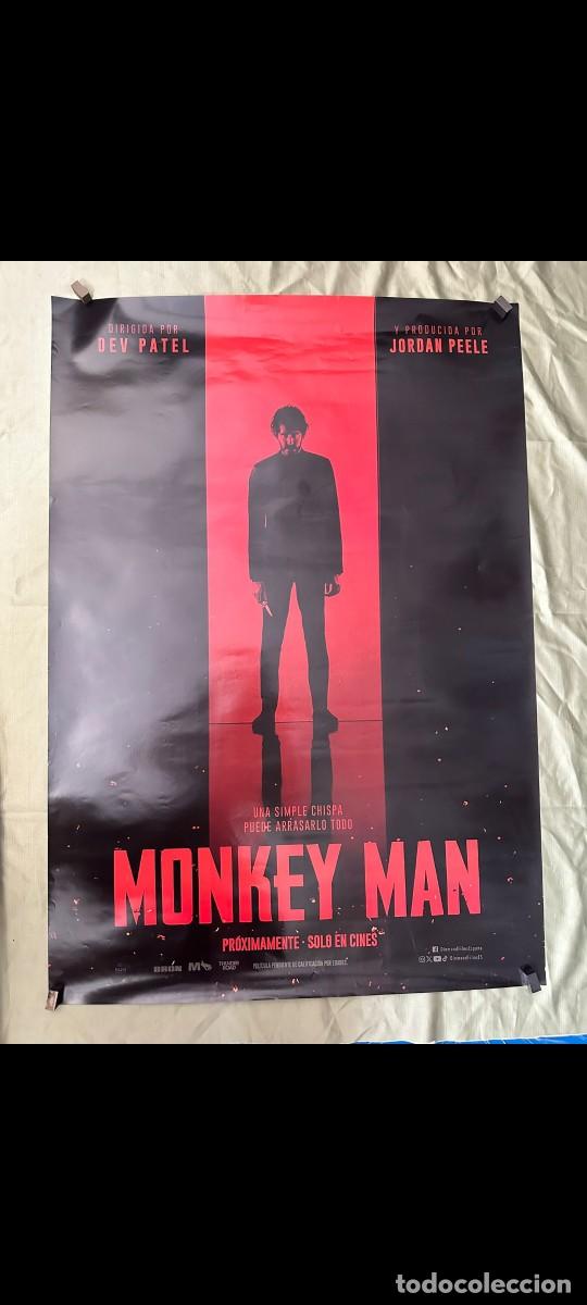 Cine: P&oacute;ster pel&iacute;cula Monkey man - Foto 1
