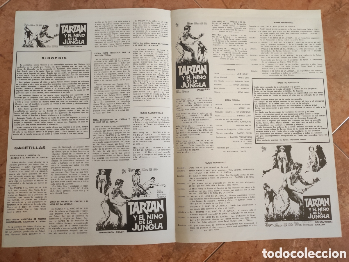 Cine: Tarz&aacute;n y el ni&ntilde;o de la jungla - Foto 4