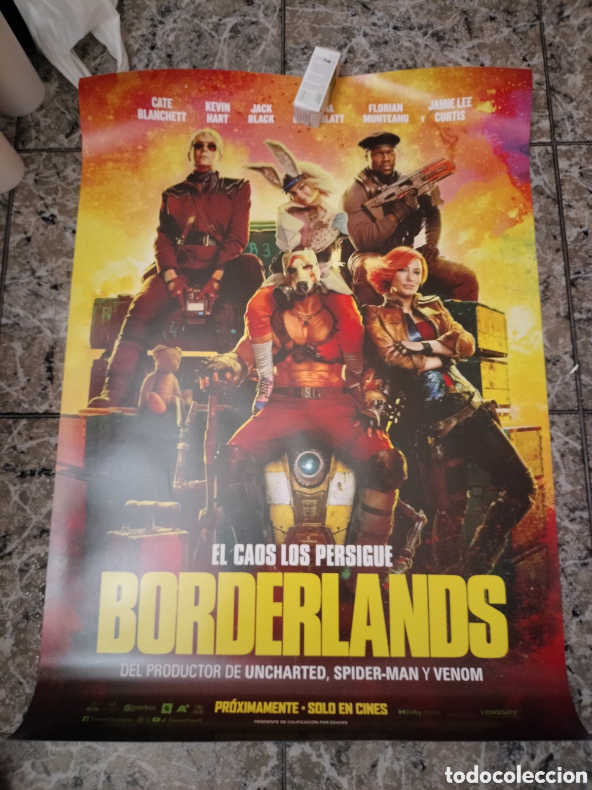 Cine: Poster Original Borderlands 100x70 - Foto 1