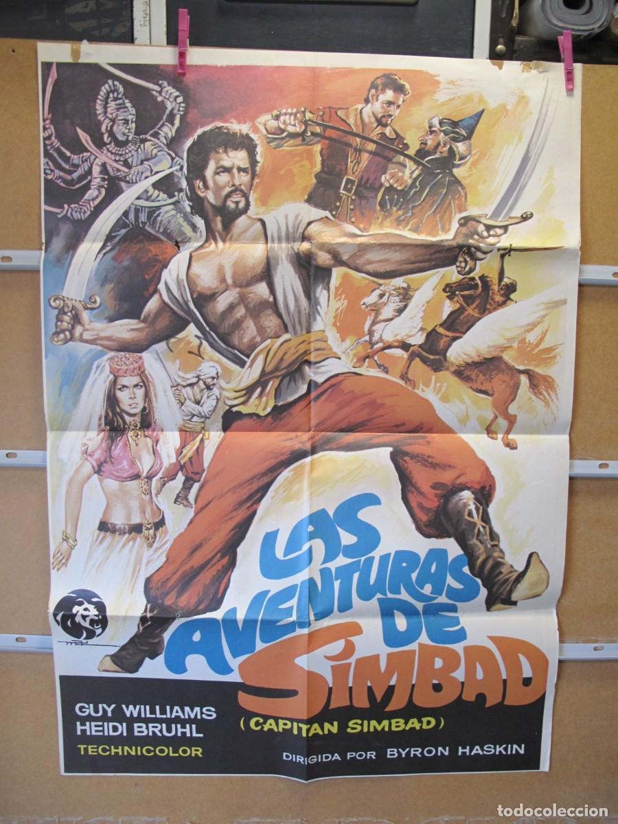 Cine: POSTER2325 LAS AVENTURAS DE SIMBAD - Foto 1