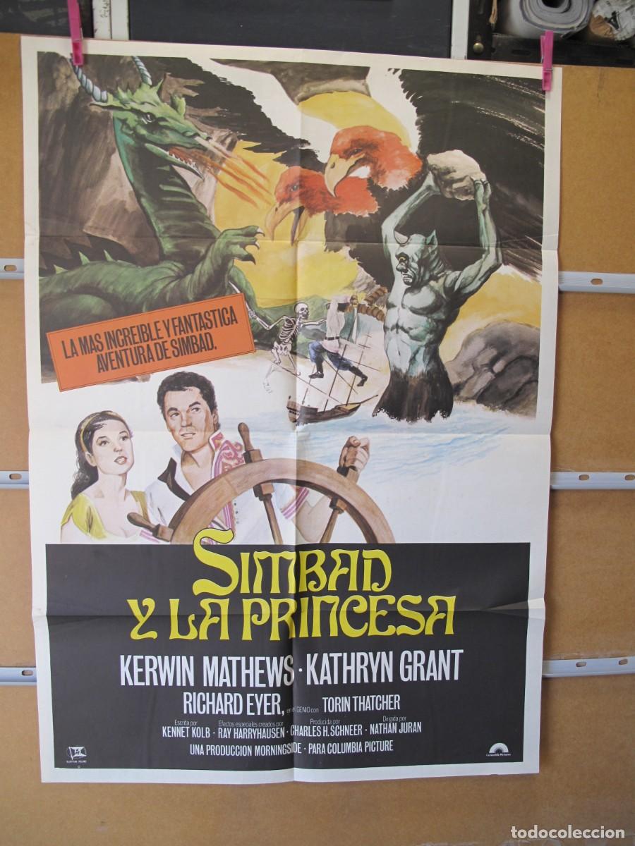 Cine: POSTER2357 SIMBAD Y LA PRINCESA - Foto 1