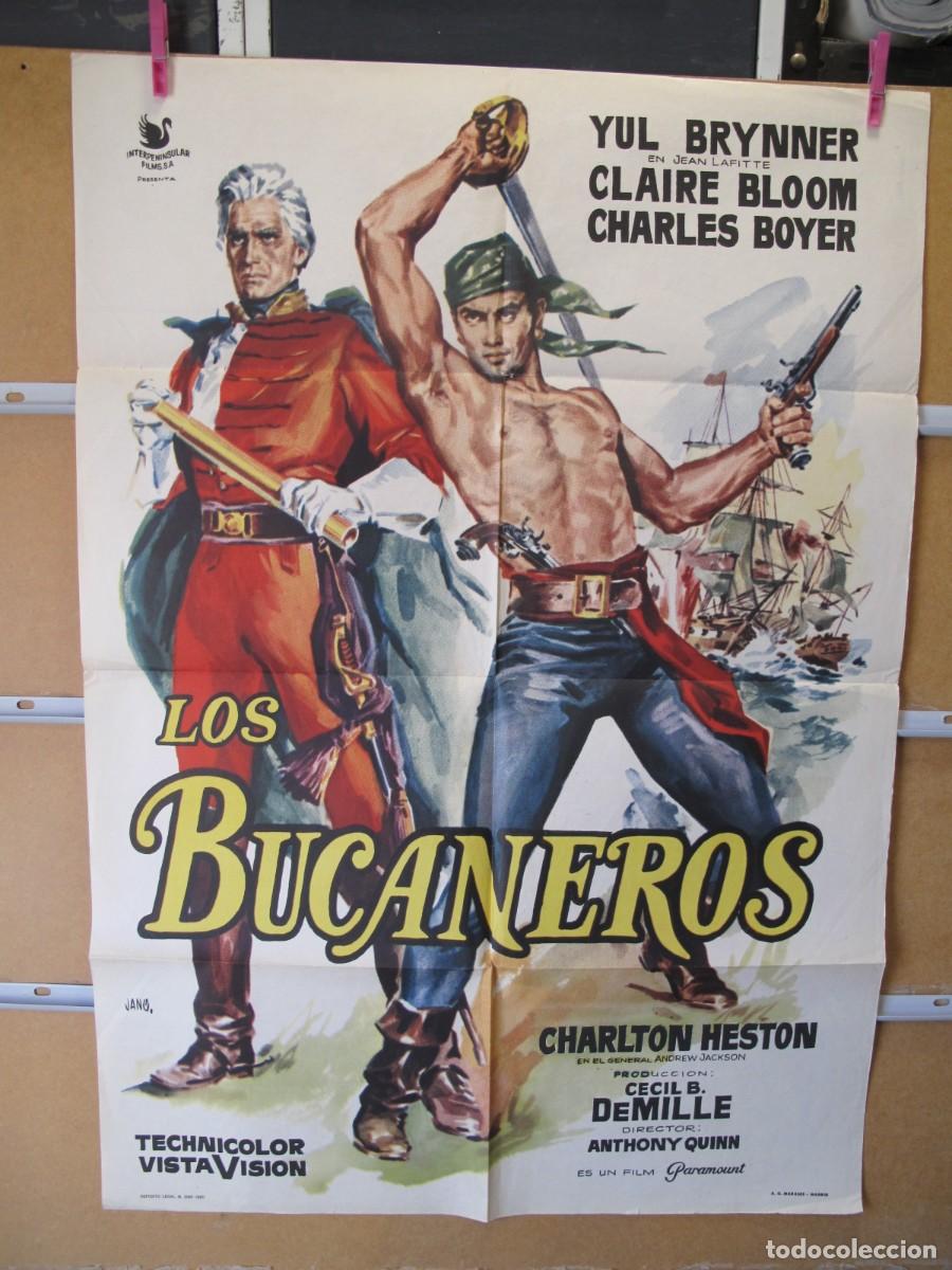 Cine: POSTER2368 LOS BUCANEROS - Foto 1