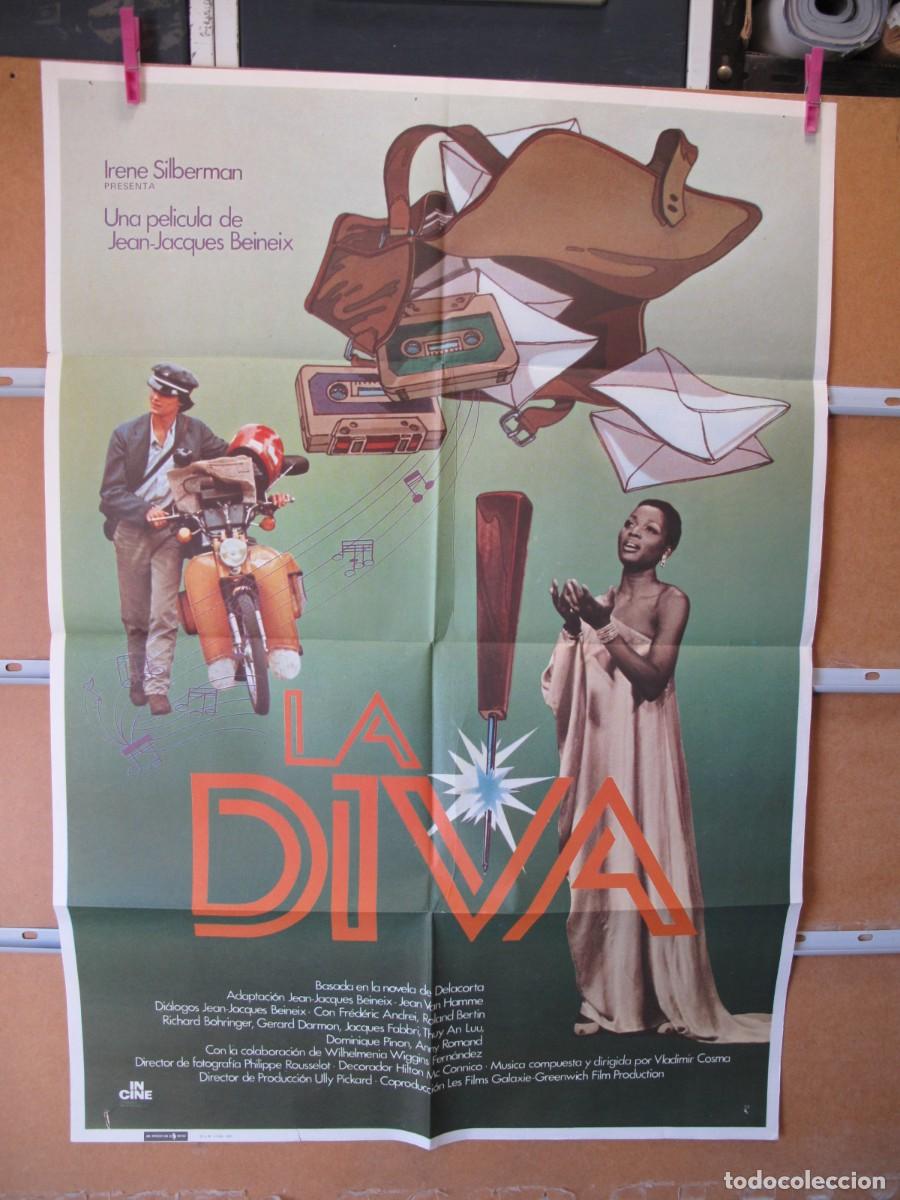Cine: POSTER2393 LA DIVA Jean-Jacques Beineix, - Foto 1