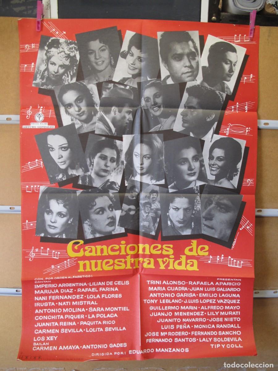 Cine: POSTER2418 CANCIONES DE NUESTRA VIDA - Foto 1