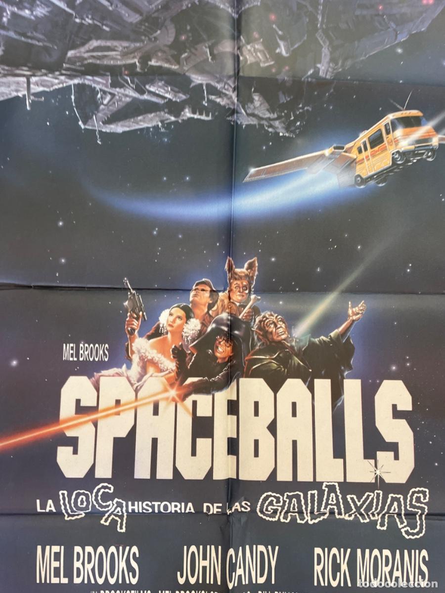 Cine: SPACEBALLS. Mel Brooks, John Candy. POSTER ORIGINAL - Foto 2