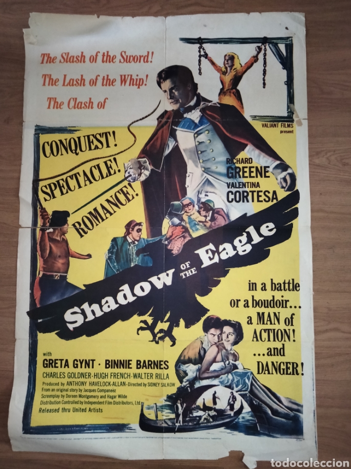 Cine: Poster pelicula Shadow of de Eagle - Foto 1
