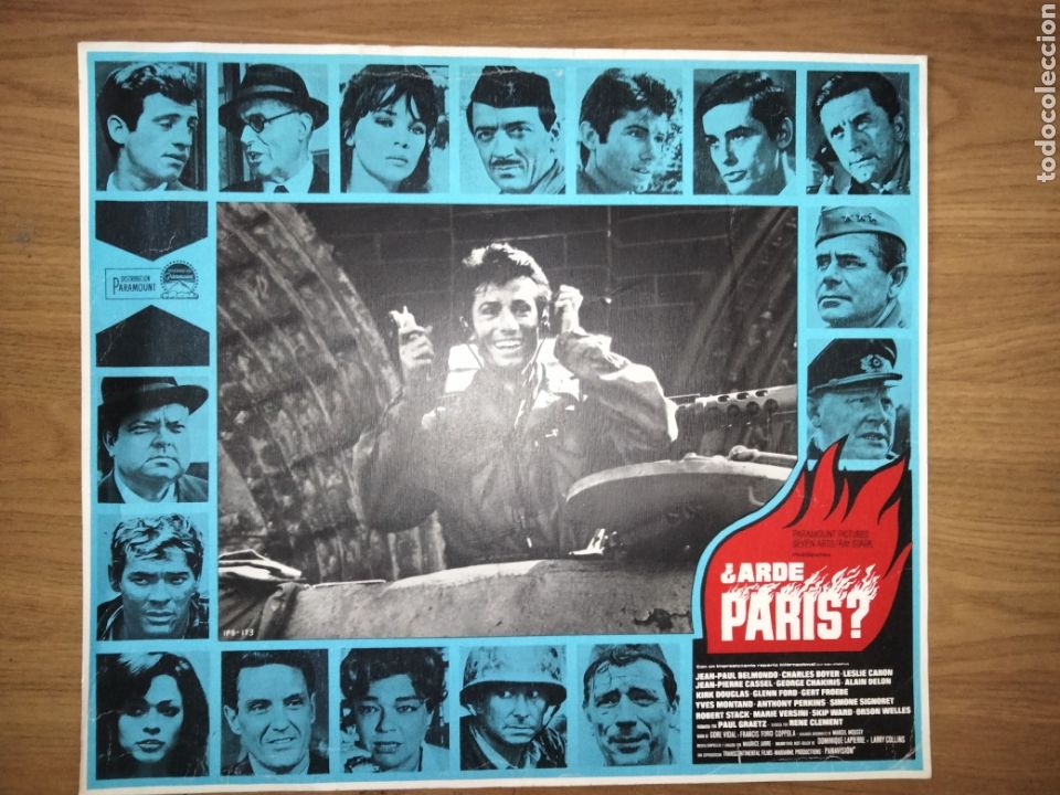 Cine: Cartel pelicula &iquest;Arde Paris? - Foto 1