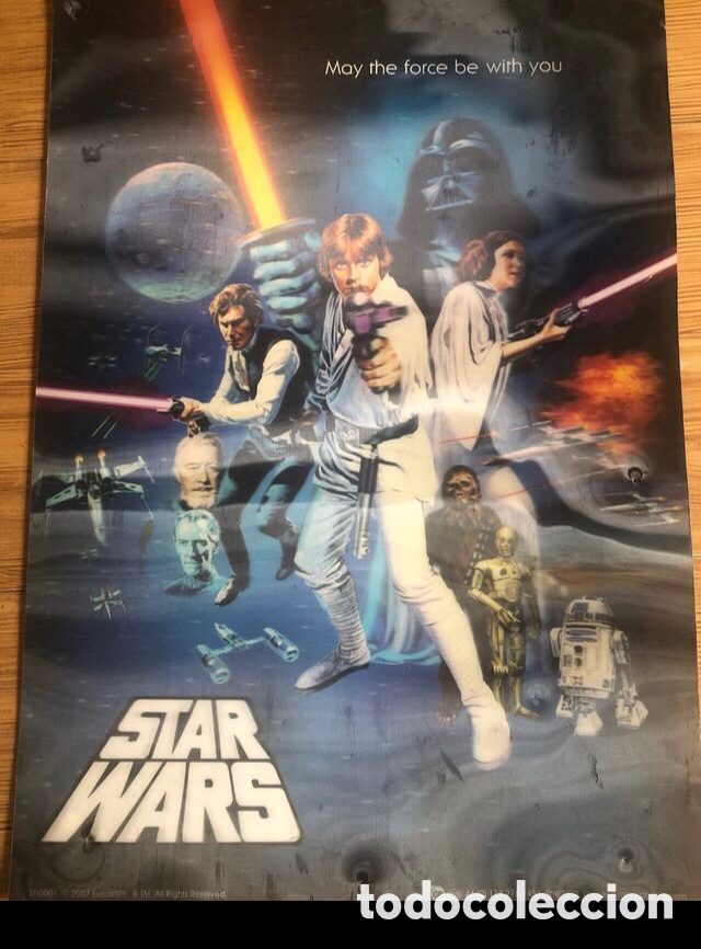 Cine: P&oacute;ster Star Wars en 3D - Foto 1