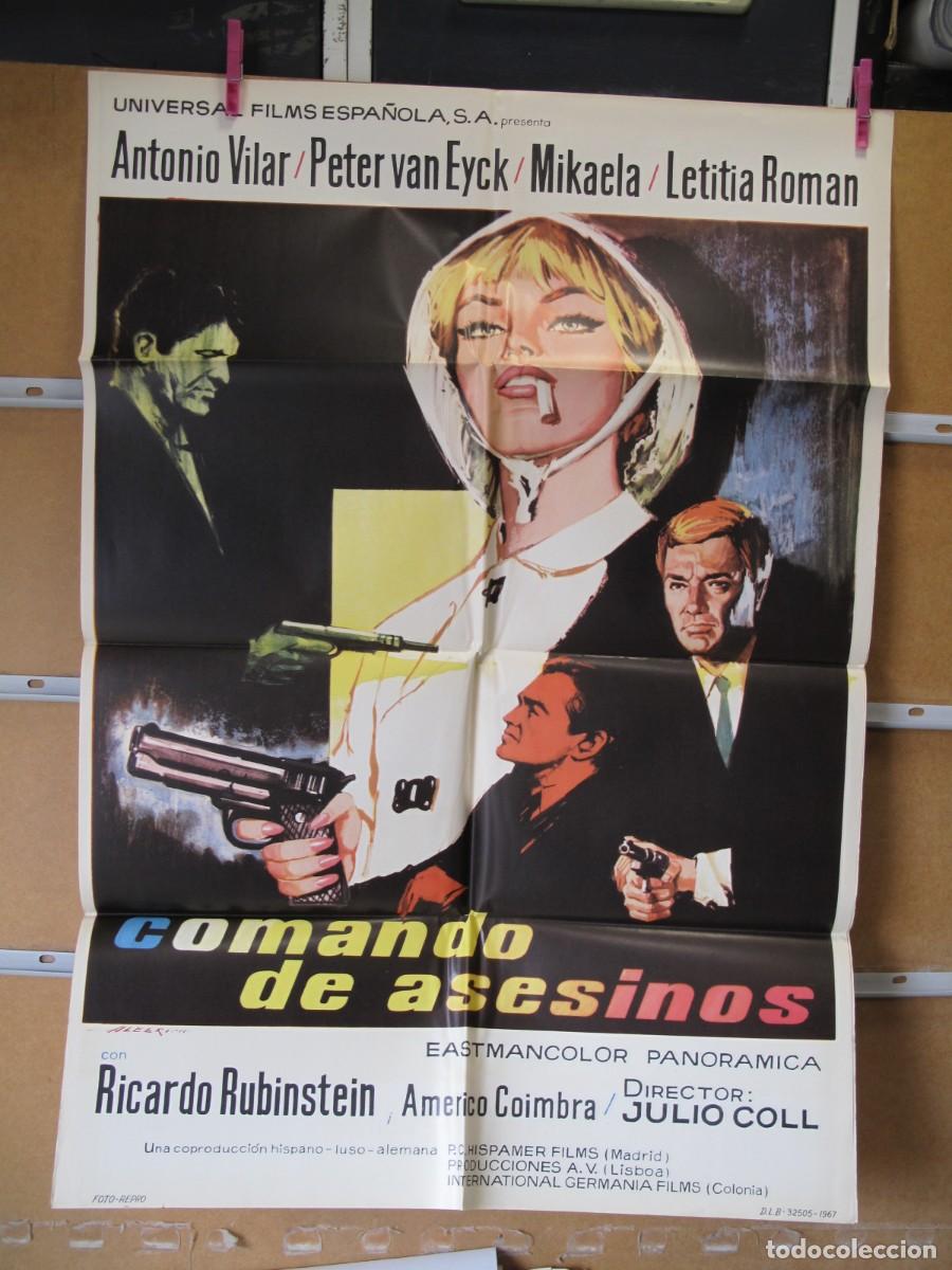 Cine: POSTER2510 COMANDO DE ASESINOS - Foto 1