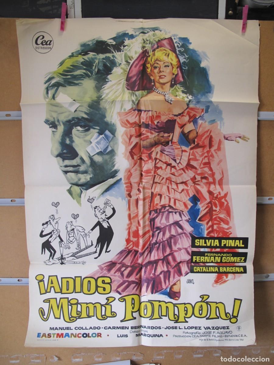 Cine: POSTER2522 ADIOS MIMI POMPON - Foto 1