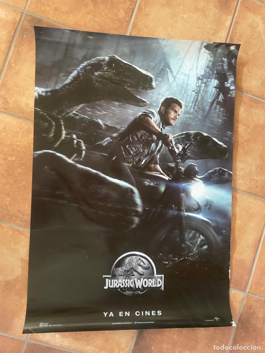 Cine: JURASSIC WORLD POSTER ORIGINAL - Foto 1