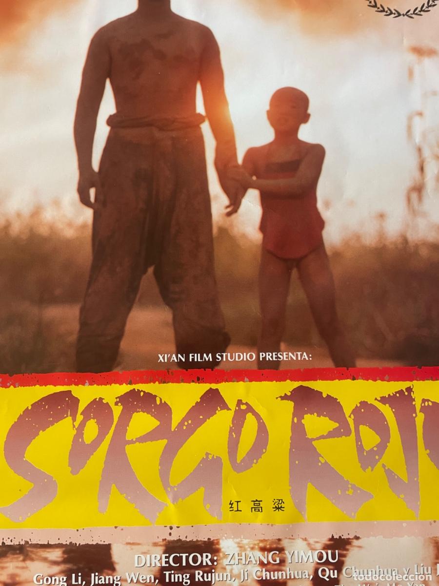Cine: SORGO ROJO POSTER ORIGINAL - Foto 2