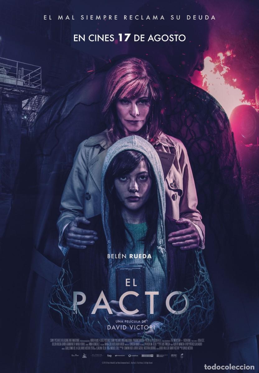Cinema: El pacto. P&oacute;ster original (70x100) David Victori, Bel&eacute;n Rueda