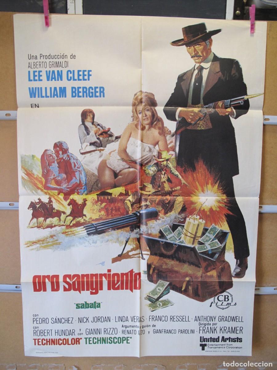 Cine: POSTER2583 ORO SANGRIENTO - Foto 1