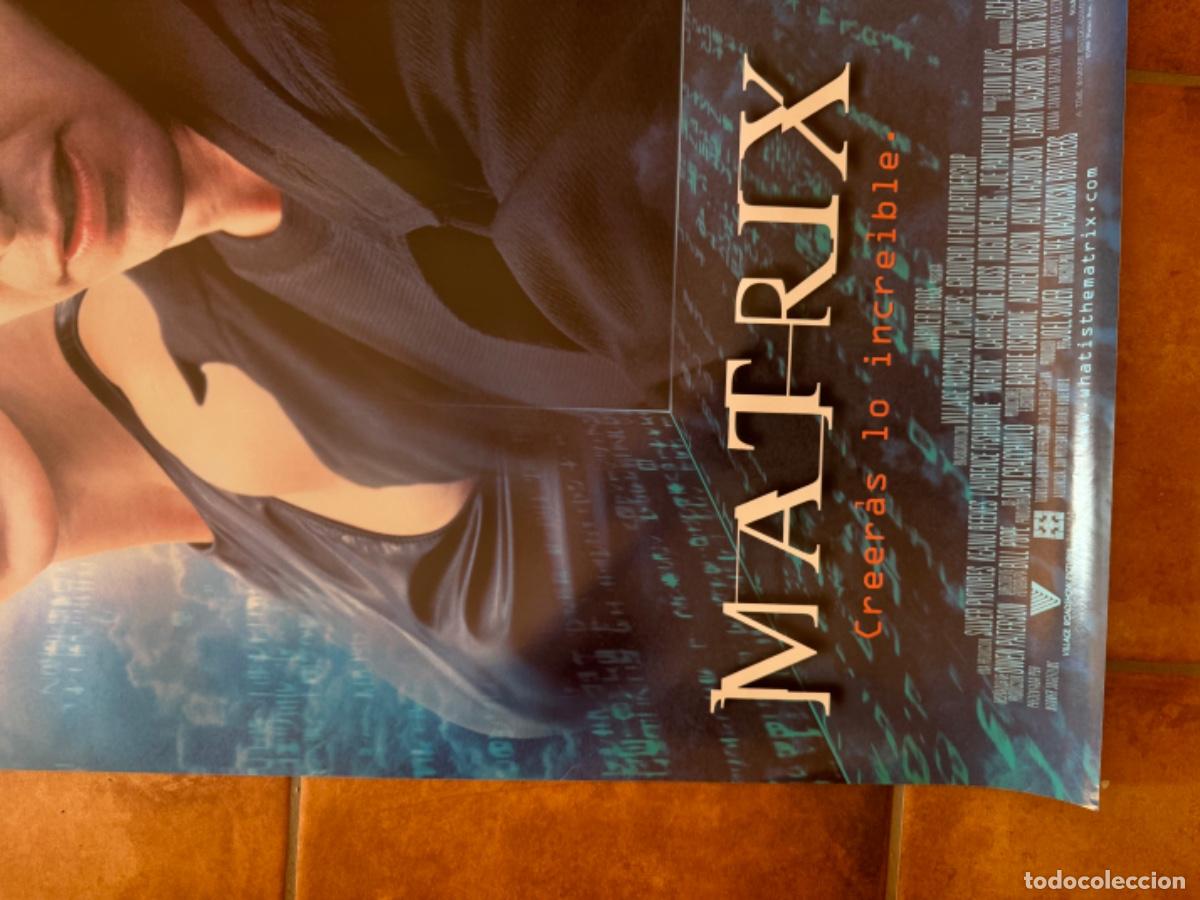 Cine: MATRIX. POSTER ORIGINAL. 70 X 100 - Foto 4