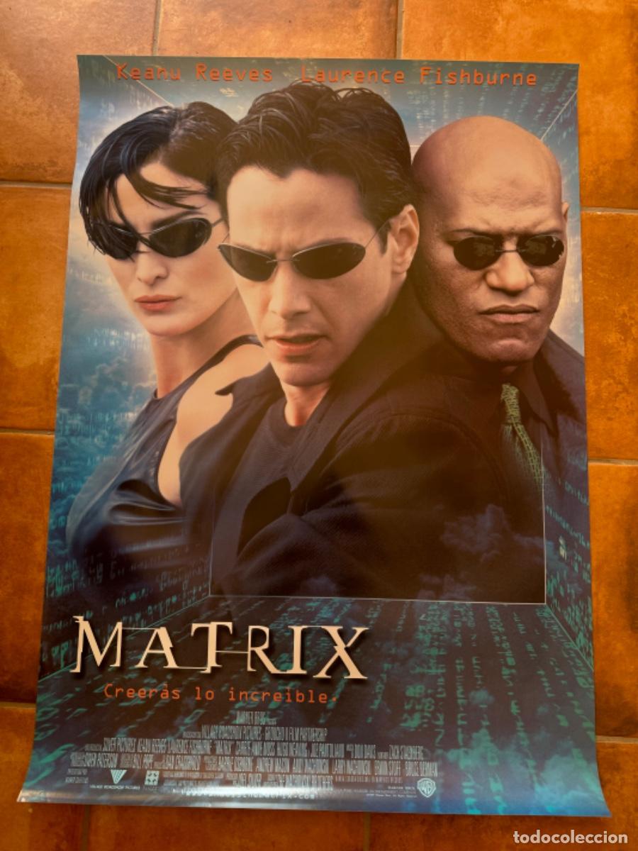 Cine: MATRIX. POSTER ORIGINAL. 70 X 100 - Foto 1