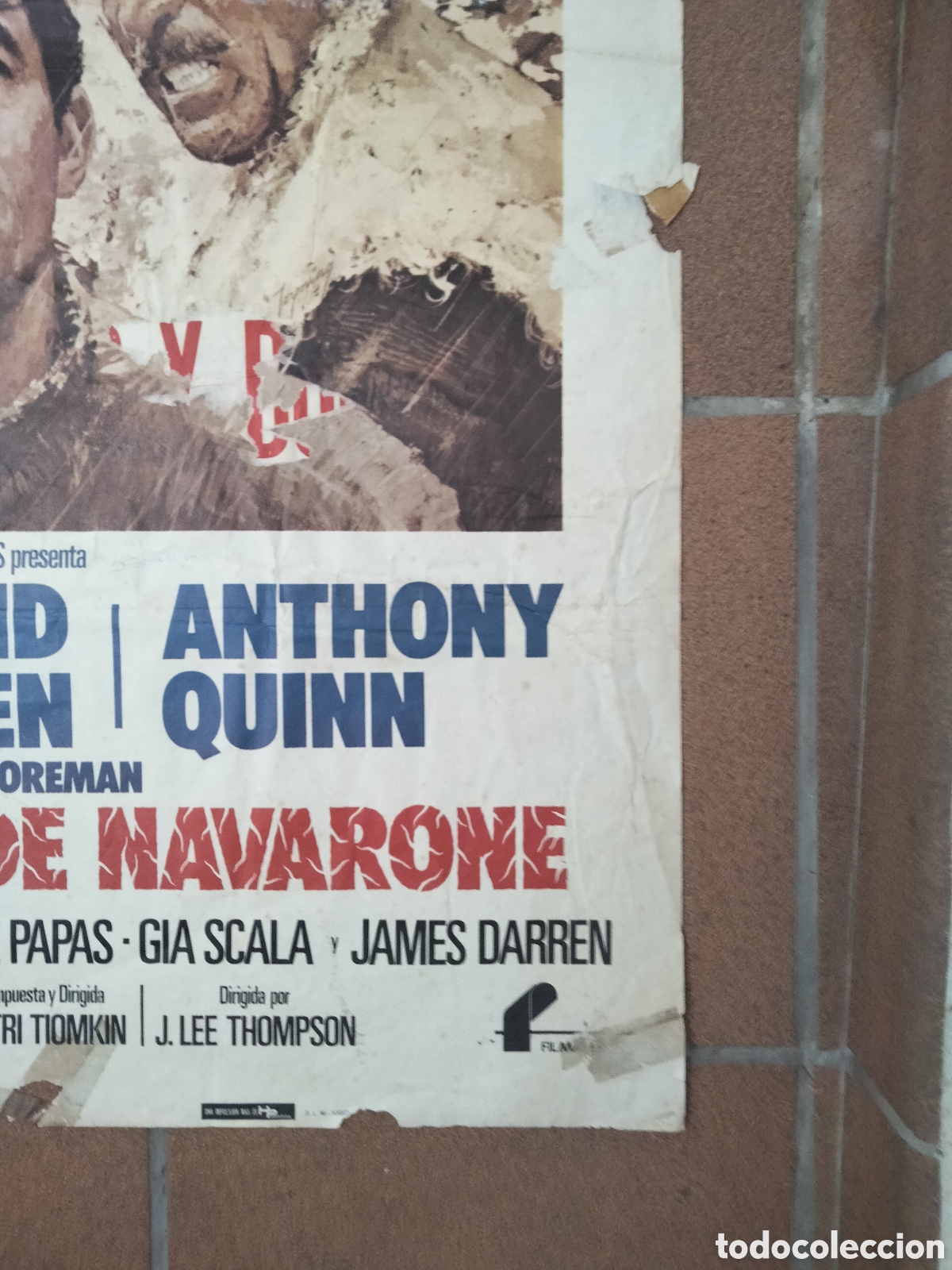 Cine: Poster de la pelicula Los ca&ntilde;ones de Navarone - Foto 2