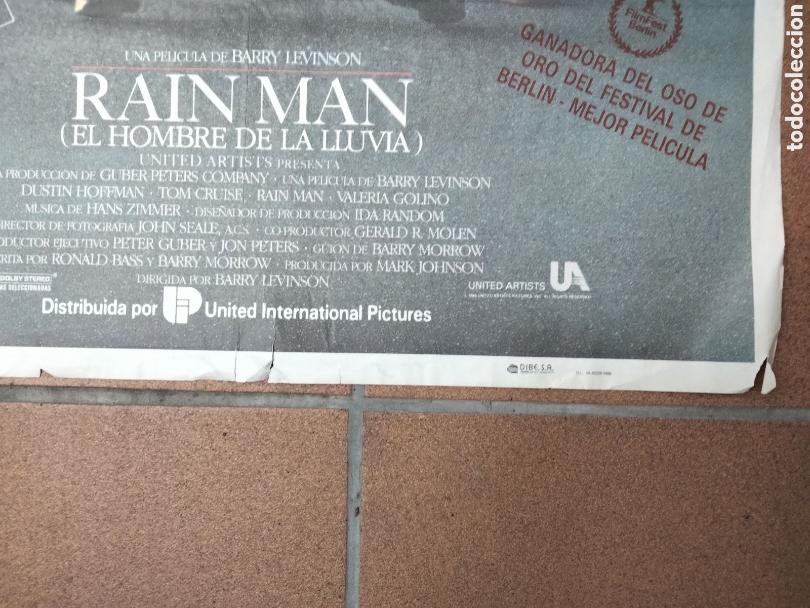 Cine: Poster pelicula Rain Man - Foto 3