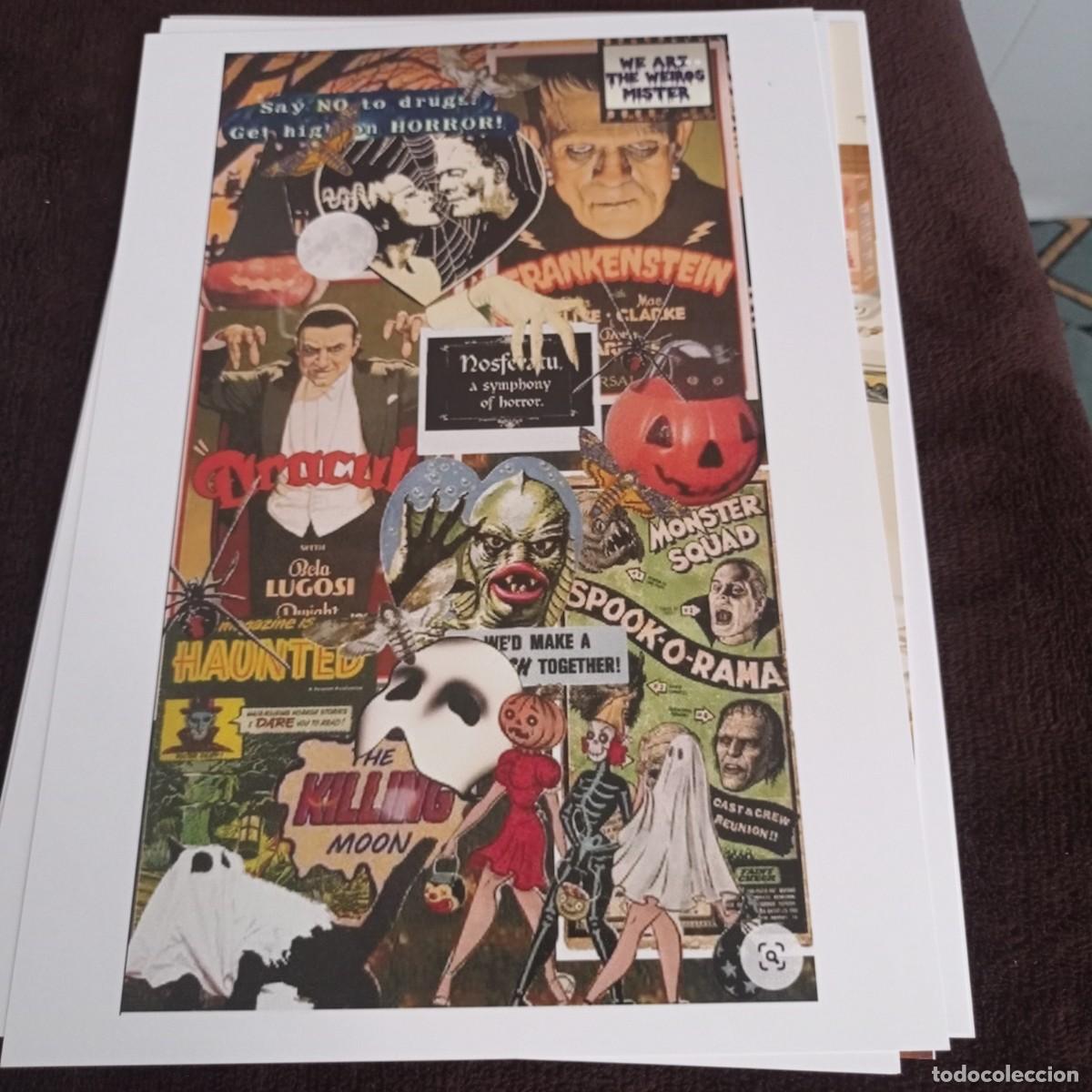 Cine: Poster de terror 8 formato a4 - Foto 1