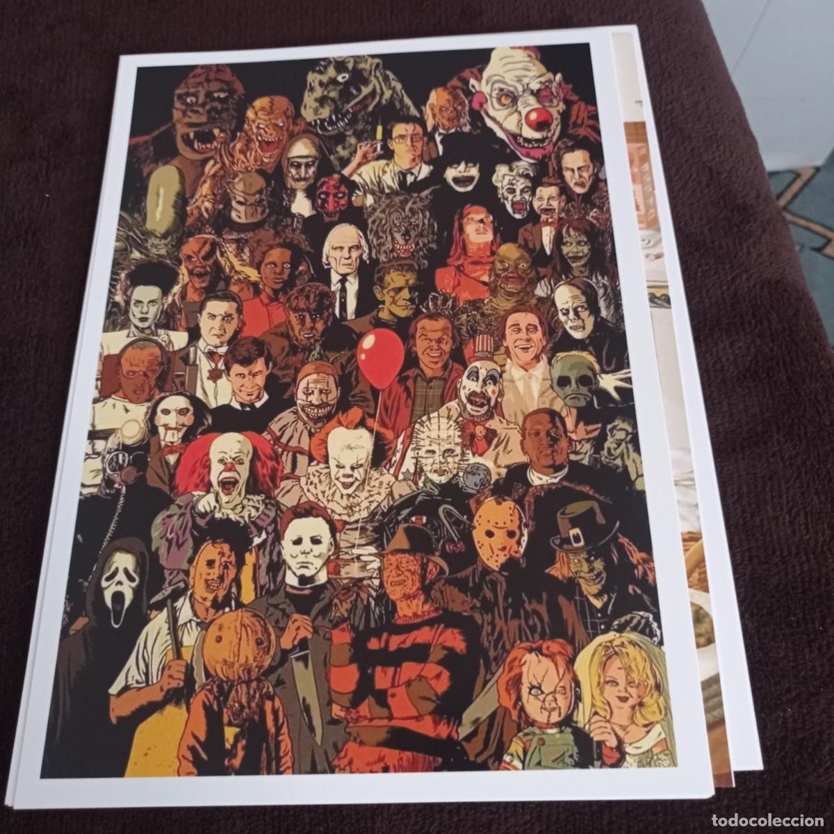 Cine: Poster de terror 10 formato a4 - Foto 1