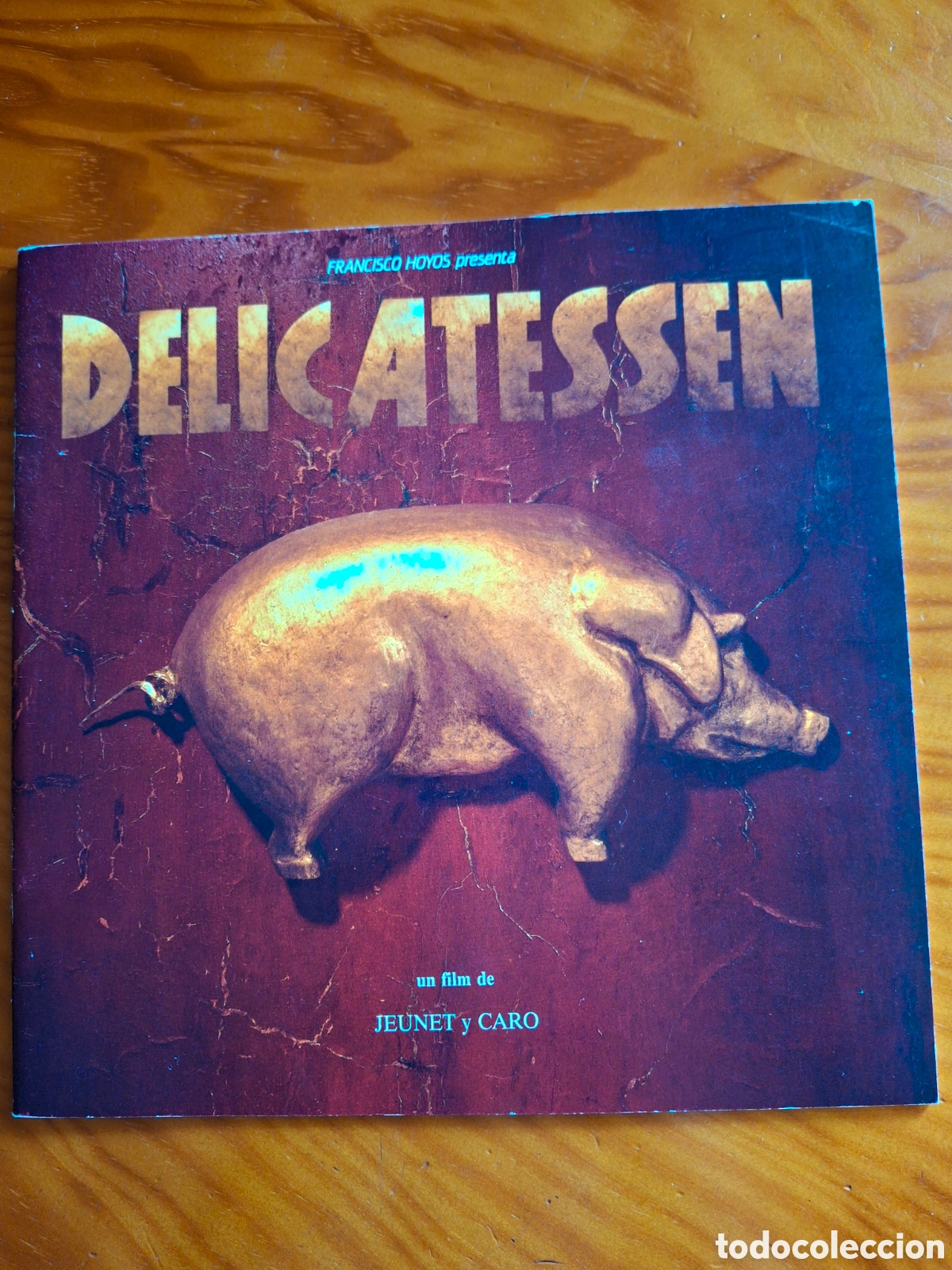 Cine: P&oacute;ster de cine original,press book y fotocromos: DELICATESSEN (Jeunet y Caro, 1991) - Estreno Espa&ntilde;a