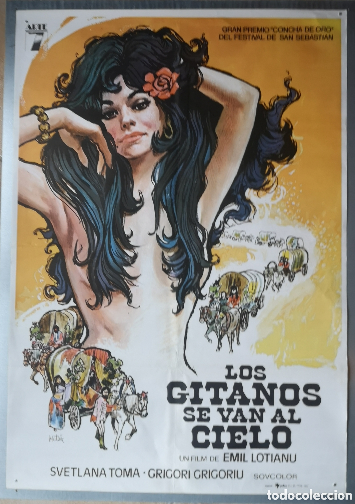 Cine: LOS GITANOS VAN AL CIELO - 70 X 100 - (20) - Foto 1