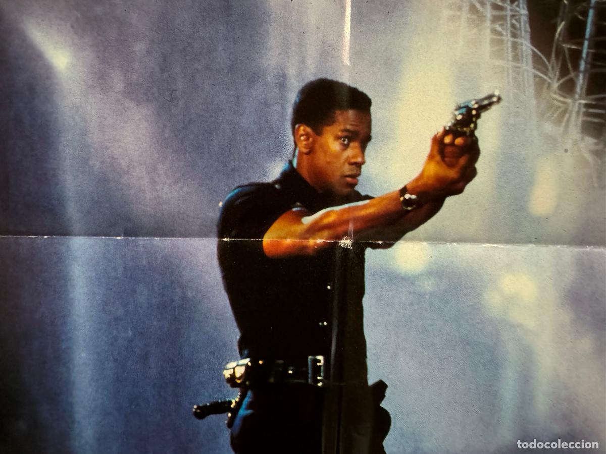 Cine: Ricochet. Denzel Washington, John Lithgow. POSTER ORIGINAL - Foto 9